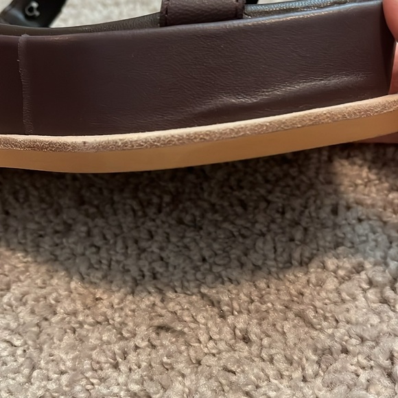 NWOT ALL BLACK pyramid t sandal in Brown/Gold - Size 36 EUR - Picture 13 of 14